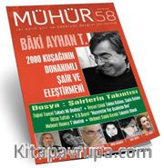 Mühür İki Aylık Şiir ve Edebiyat Dergisi Yıl:9 Sayı:58 Mayıs-Haziran 2015