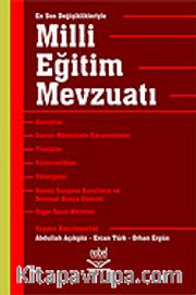 Milli Eğitim Mevzuatı/En Son Değişiklikleriyle