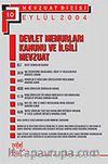Devlet Memurları Kanunu ve İlgili Mevzuat