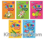 Zenginleştirilmiş İnce Boyama (5 Kitap Takım)