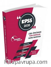2020 KPSS Lise Önlisans Tüm Dersler Tamamı Çözümlü Soru Bankası 