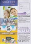 5. Sınıf Sosyal Bilgiler Sağlam Yaprak Test