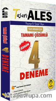 ALES Özgün 4 Fasikül Çözümlü Deneme