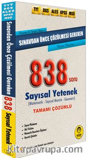 DGS-ALES-TYT Öncesi Çözülmesi Gereken 838 Sayısal Yetenek Soru