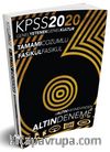 2020 KPSS Genel Yetenek Genel Kültür 6 Altın Çözümlü Fasikül Deneme