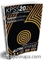 2020 KPSS Genel Yetenek Genel Kültür 6 Altın Çözümlü Fasikül Deneme