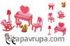 Montessori Ahşap Zeka Oyunları /w-My Home 3D Dressing Table