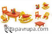 Montessori Ahşap Zeka Oyunları / w-My Home 3D Children Room