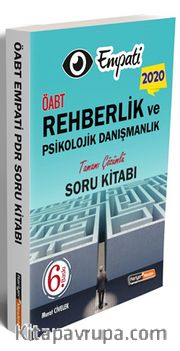 2020 Empati ÖABT Rehberlik ve Psikolojik Danışmanlık Tamamı Çözümlü Soru Kitabı 