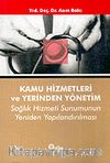 Kamu Hizmetleri ve Yerinden Yönetim