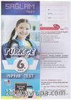 6. Sınıf Türkçe Sağlam Yaprak Test (Poşetli)