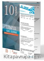 10. Sınıf Kimya Çek Kopar Yaprak Test