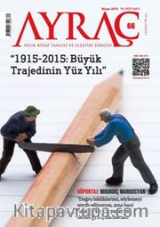 Ayraç Aylık Kitap Tahlili ve Eleştiri Dergisi Sayı:66 Nisan 2015