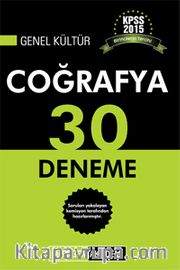 2015 KPSS Coğrafya 30 Deneme