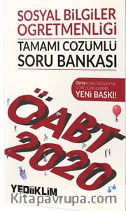 2020 KPSS ÖATB Sosyal Bilgiler Öğretmenliği Tamamı Çözümlü Soru Bankası 