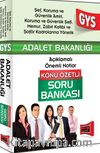 2015 GYS Adalet Bakanlığı Şef Koruma ve Güvenlik Amiri, Koruma ve Güvenlik Şefi, Memur, Zabıt Katibi ve Şoför Kadrolarına Yönelik Konu Özetli Soru Bankası