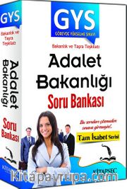 2015 GYS Adalet Bakanlığı Soru Bankası Tam İsabet Serisi 