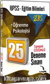 2015 KPSS Eğitim Bilimleri Öğrenme Psikolojisi 25 Tamamı Çözümlü Deneme Sınavı