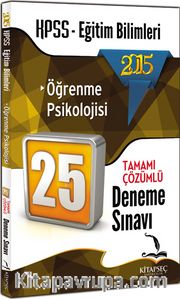 2015 KPSS Eğitim Bilimleri Öğrenme Psikolojisi 25 Tamamı Çözümlü Deneme Sınavı