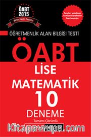 2015 KPSS ÖABT Lise Matematik 10 Deneme