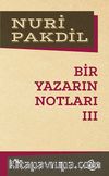 Bir Yazarın Notları 3