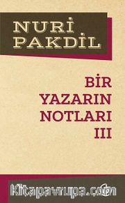 Bir Yazarın Notları 3