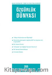 Özgürlük Dünyası / Aylık Sosyalist Teori ve Politika Dergisi / Haziran 2015 Sayı:265