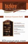 Tezkire Düşünce-Siyaset-Sosyal Bilim Dergisi Sayı:52 Nisan-Mayıs-Haziran