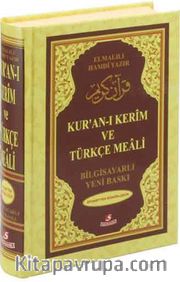 Kur’an-ı Kerim ve Türkçe Meali (Renkli, Hafız Boy) Bilgisayar Hatlı)