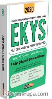 2020 MEB EKYS Okul Müdür ve Müdür Yardımcılığı Tamamı Çözümlü 5 Deneme Sınavı