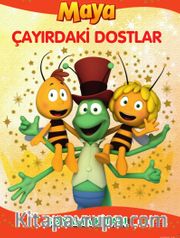 Arı Maya Çayırdaki Dostlar Boyama Kitabı
