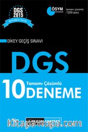 2015 DGS Tamamı Çözümlü 10 Deneme