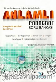 Anlamlı Paragraf Soru Bankası