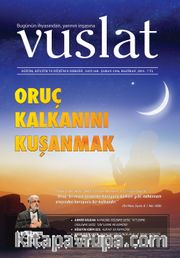 Vuslat Aylık Eğitim ve Kültür Dergisi Sayı:168 Haziran 2015