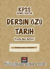 KPSS Genel Kültür Dersin Özü Tarih Pratik Not Defteri & Pratik Konu Anlatımı