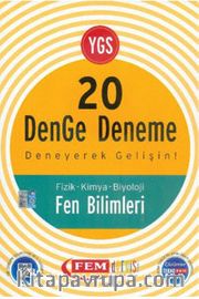 YGS 20 Denge Deneme - Fen Bilimleri (Fizik -Kimya-Biyoloji)