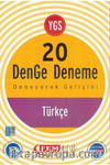 YGS 20 Denge Deneme Türkçe