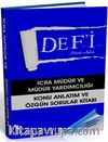 2015 İcra Müdür ve Müdür  Yardımcılığı Konu Anlatım ve Özgün Sorular Kitabı