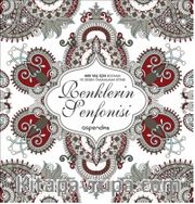 Renklerin Senfonisi <br /> Her Yaş İçin Boyama  ve Desen Tamamlama Kitabı