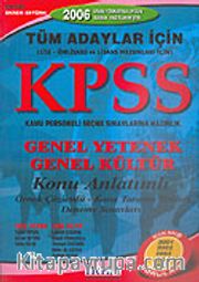 KPSS Tüm Adaylar İçin 2006(Genel Yetenek-Genel Kültür)