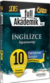 2015 ÖABT Full Akademik Seri İngilizce Öğretmenliği 10 Deneme Sınavı Fasikül Fasikül