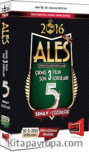 2016 ALES Çıkmış Son 3 Yılın Soruları 5 Sınav+Çözümleri