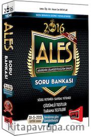 2016 ALES Soru Bankası Sözel Yetenek-Sayısal Yetenek (Çözümlü Testler-Tarama Testleri)