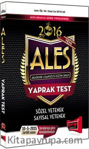 2016 ALES Yaprak Test Sözel Yetenek-Sayısal Yetenek