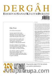 Dergah Edebiyat Sanat Kültür Dergisi Sayı:358 Aralık 2019