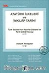 Atatürk İlkeleri ve İnkılap Tarihi & Türk İnkılabı'nın Hazırlık Dönemi ve Türk İstiklal Savaşı I/1 Atatürk İnkılapları I/2