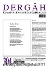 Dergah Edebiyat Sanat Kültür Dergisi Sayı:304 Haziran 2015