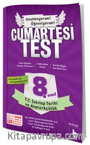 8. Sınıf CumartesiTest T. C İnkılap Tarihi ve Atatürkçülük 