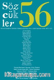 Sözcükler İki Aylık Edebiyat Dergisi Sayı:56 Temmuz-Ağustos 2015