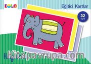 EOLO Eğitici Kartlar - Hayvanlar (32 Parça)